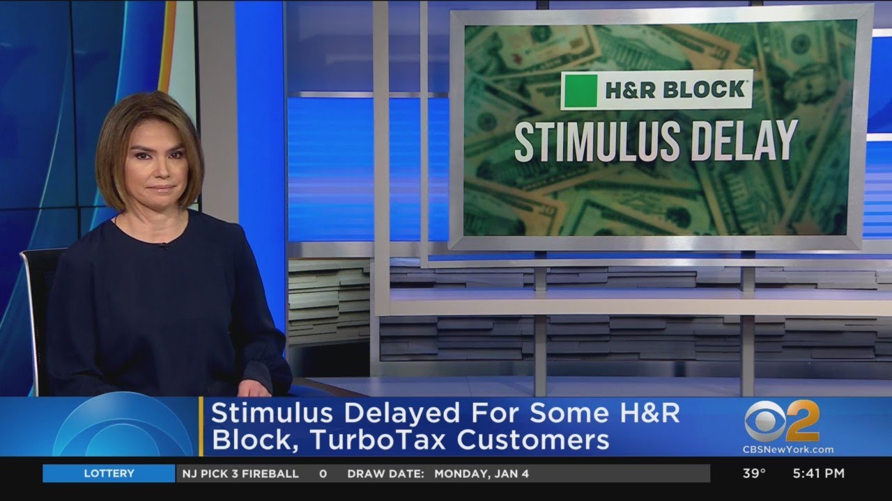 Stimulus Payments Delayed For Some H&R Block, TurboTax Customers