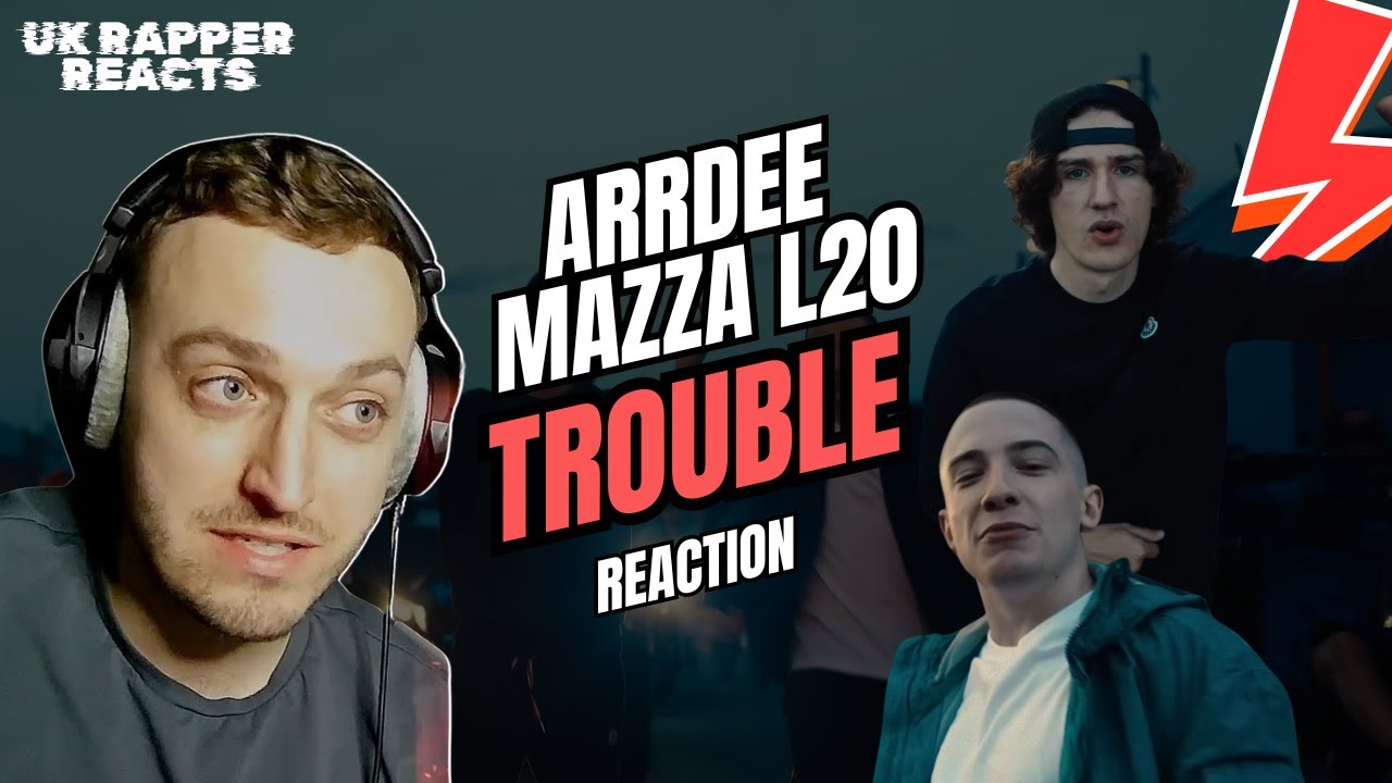 RAPPER REACTS to ARRDEE x MAZZA L20 - Trouble | UK Drill Music Reaction | Zee TV