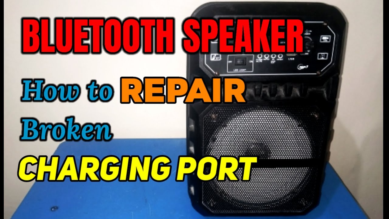 Bluetooth Speaker Repair : Not Charging | charging port repair (Tagalog Tutorial)