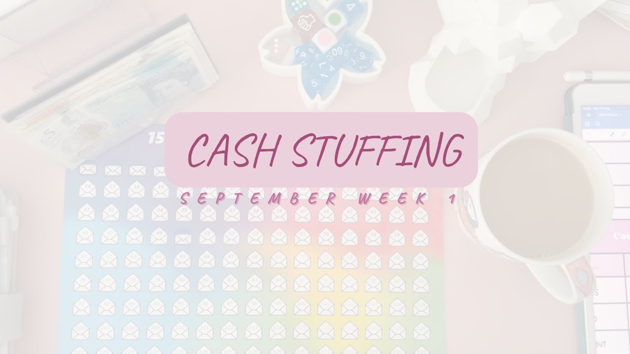 September Week 1  | £525 | #ukcashstuffing  | Hybrid | Sinking Funds & Savings Challenges 2025