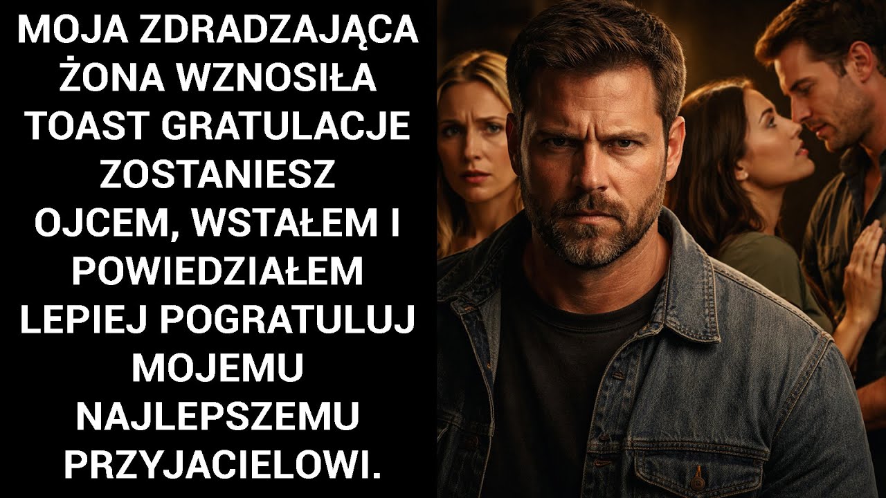 Moja Zdradzająca Żona Wznosiła Toast Gratulacje Zostaniesz Ojcem, Wstałem I Powiedziałem Lepiej...