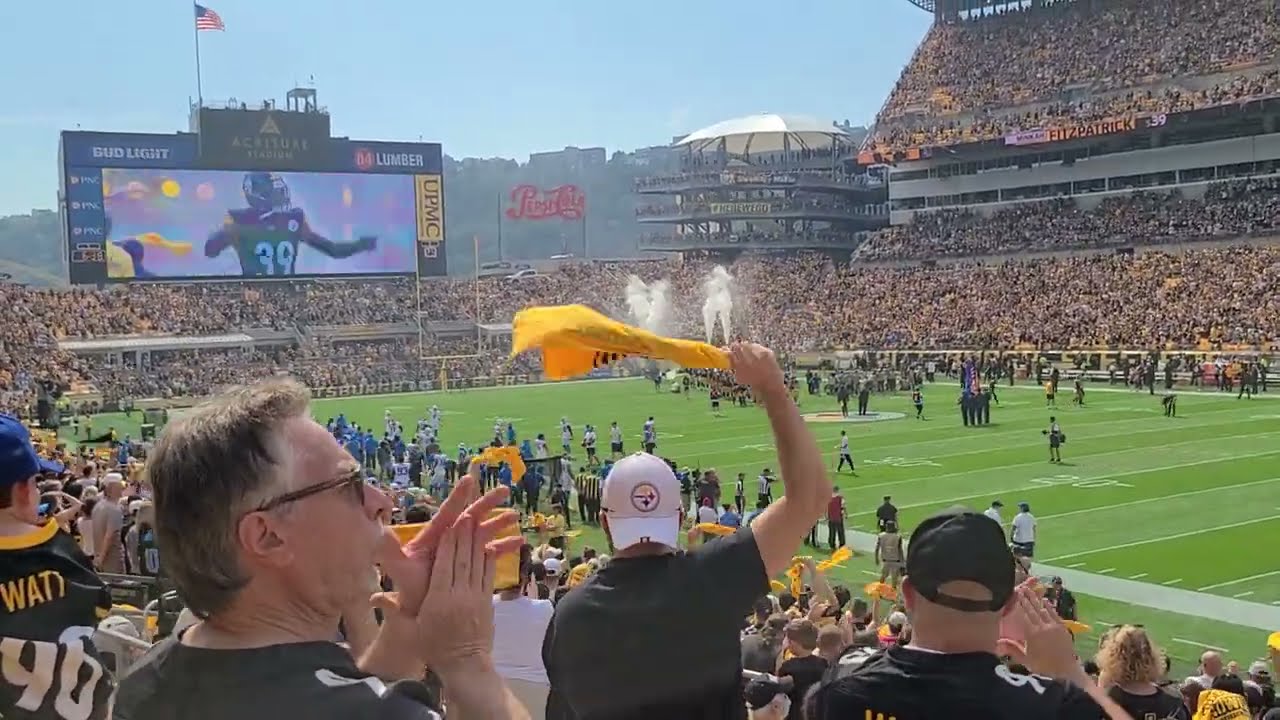 Pittsburgh Steelers player intros vs LA Chargers 9-22-24 Defense