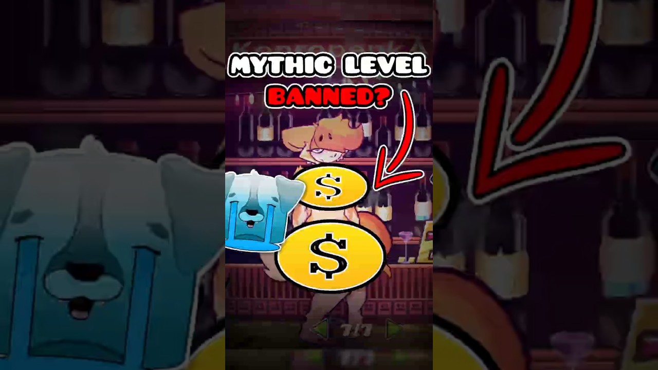 Скандал с блокировкой МИФИЧЕСКОГО уровня в Geometry Dash.. #geometrydash