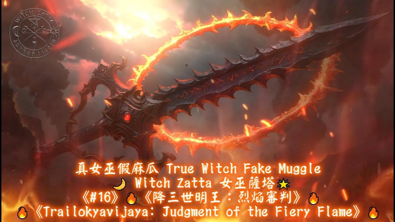 《#16》🔥《降三世明王：烈焰審判》🔥《Trailokyavijaya: Judgment of the Fiery Flame》🔥