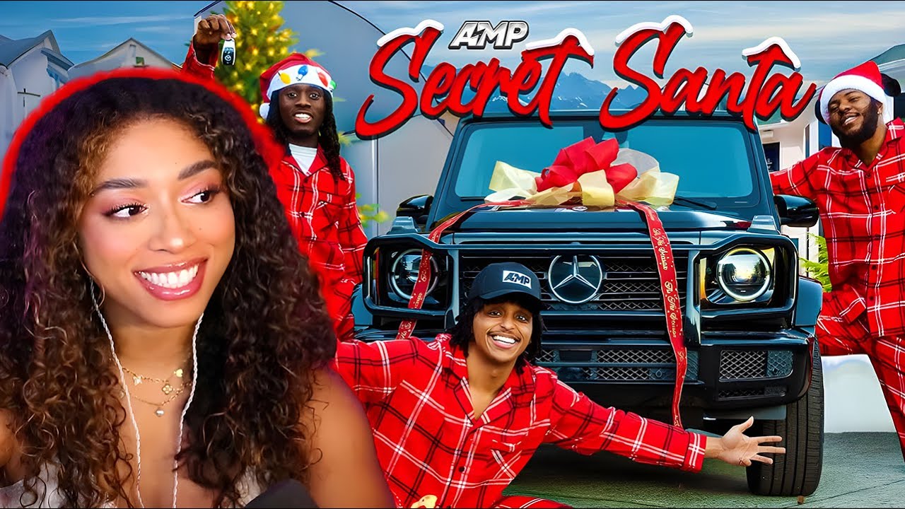 Jalon Reacts to AMP Secret Santa 2