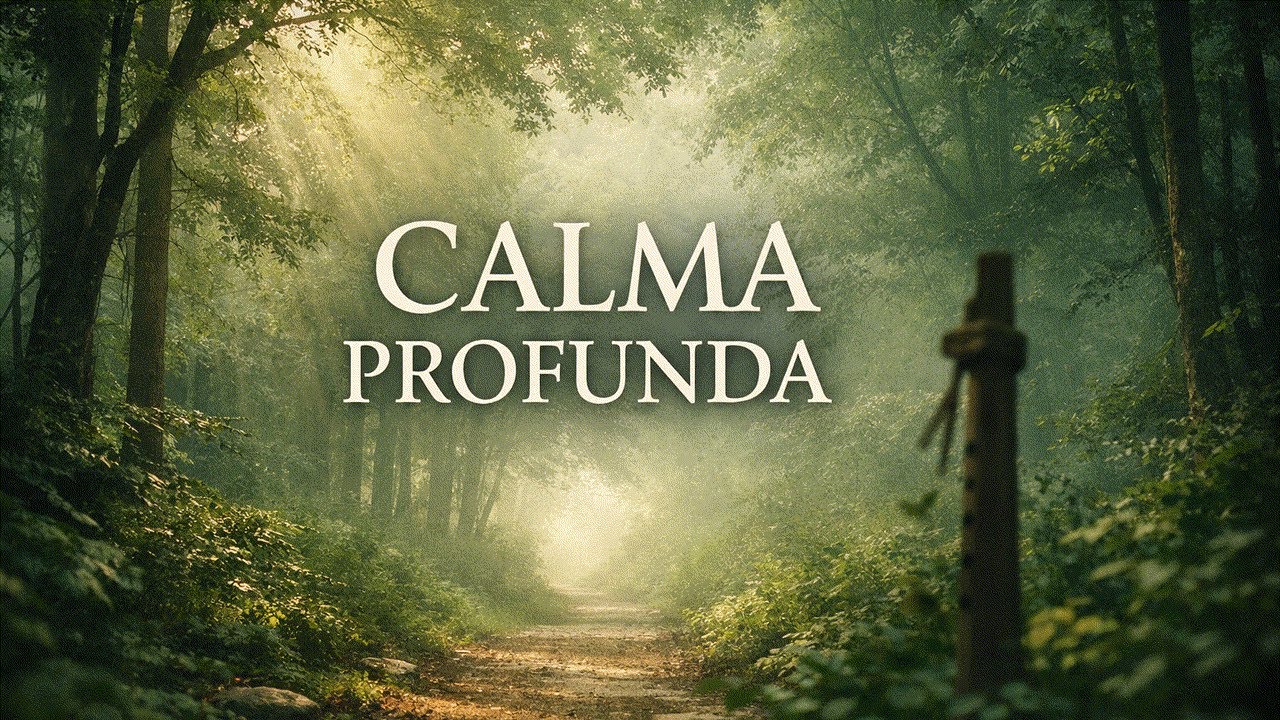 Flauta Suave da Floresta e Sons Naturais — Meditação para Equilíbrio Emocional e Calma Profunda