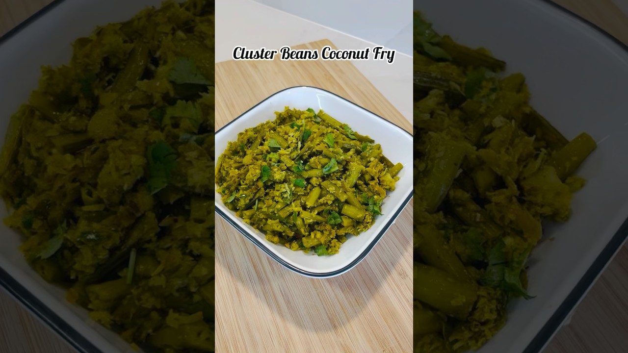 Cluster Beans Coconut Fry Recipe | Easy & Delicious South Indian Stir-Fry