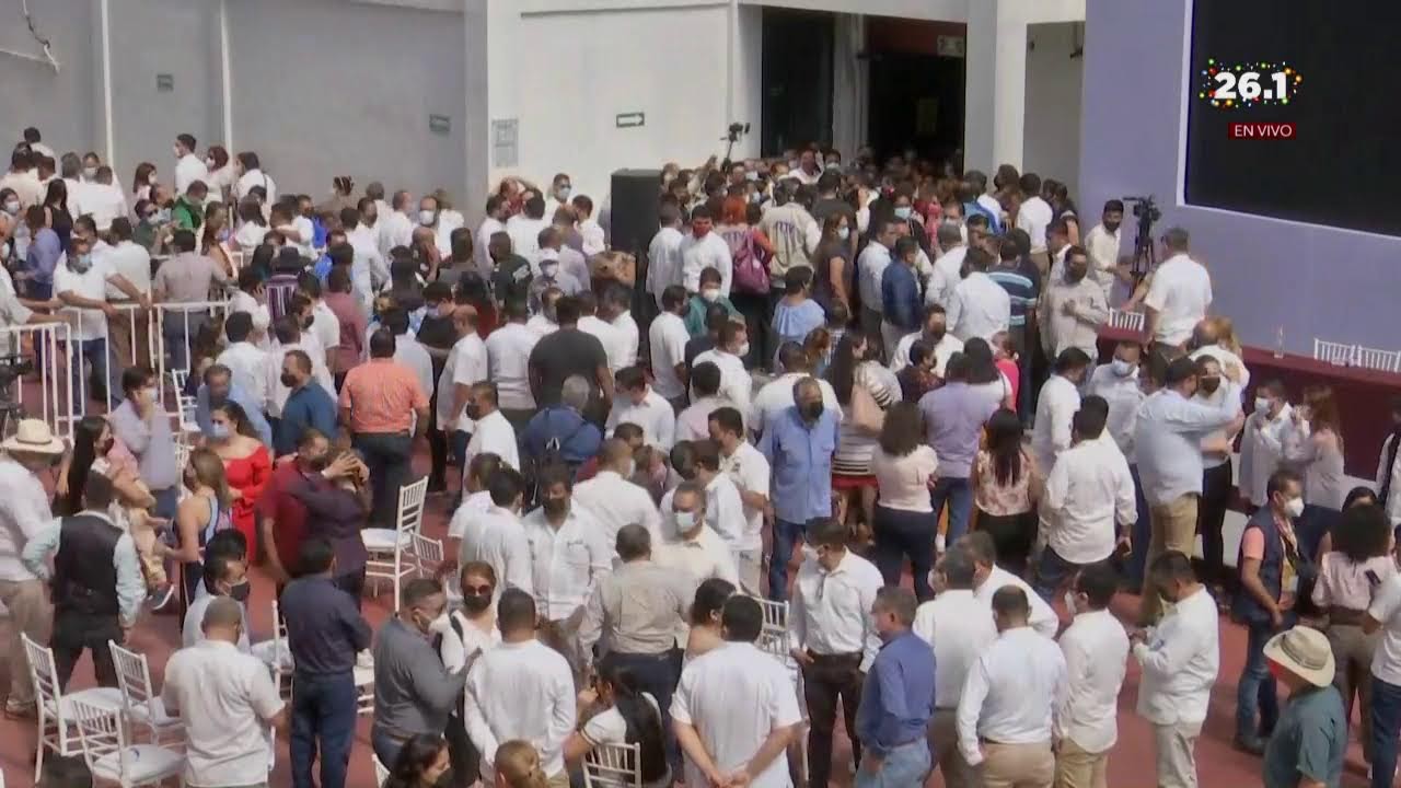 Toma de Protesta del Presidente Municipal de Coatzacoalcos, Amado Cruz Malpica