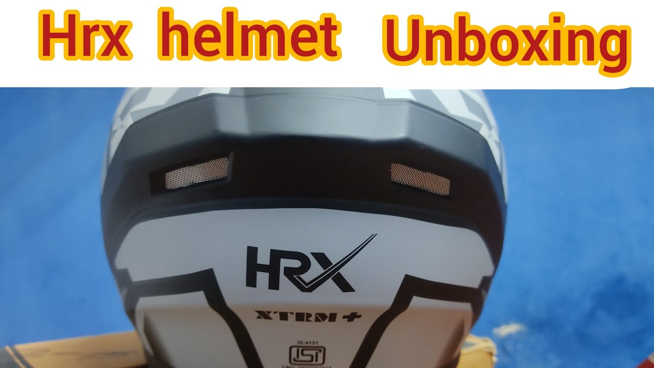 HRX helmet unboxing video