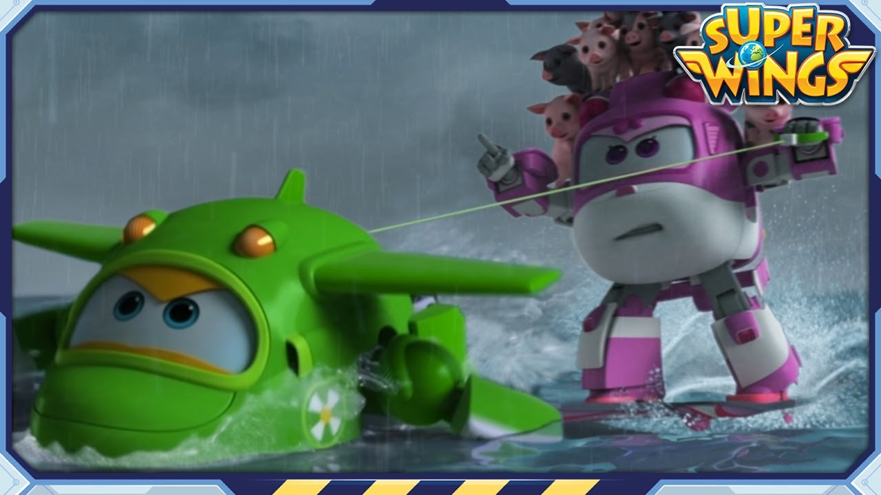 [Лучшие эпизоды SUPERWINGS] Дикие изменения природы | Лучшие суперкрылья