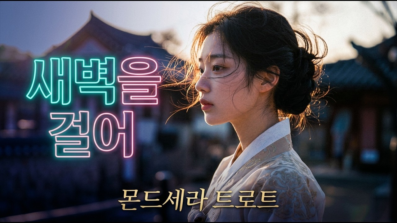새벽을 걸어 | 푸른 숨결이 닿는 이 길 위에 애절 감성 K-Trot 발라드 신곡 2026 (풀 가사)