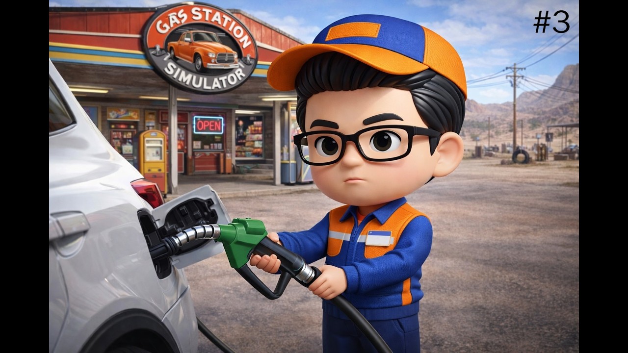 (Gas Station Simulator #3) Kinh doanh khởi sắc, luôn tay luôn chân...