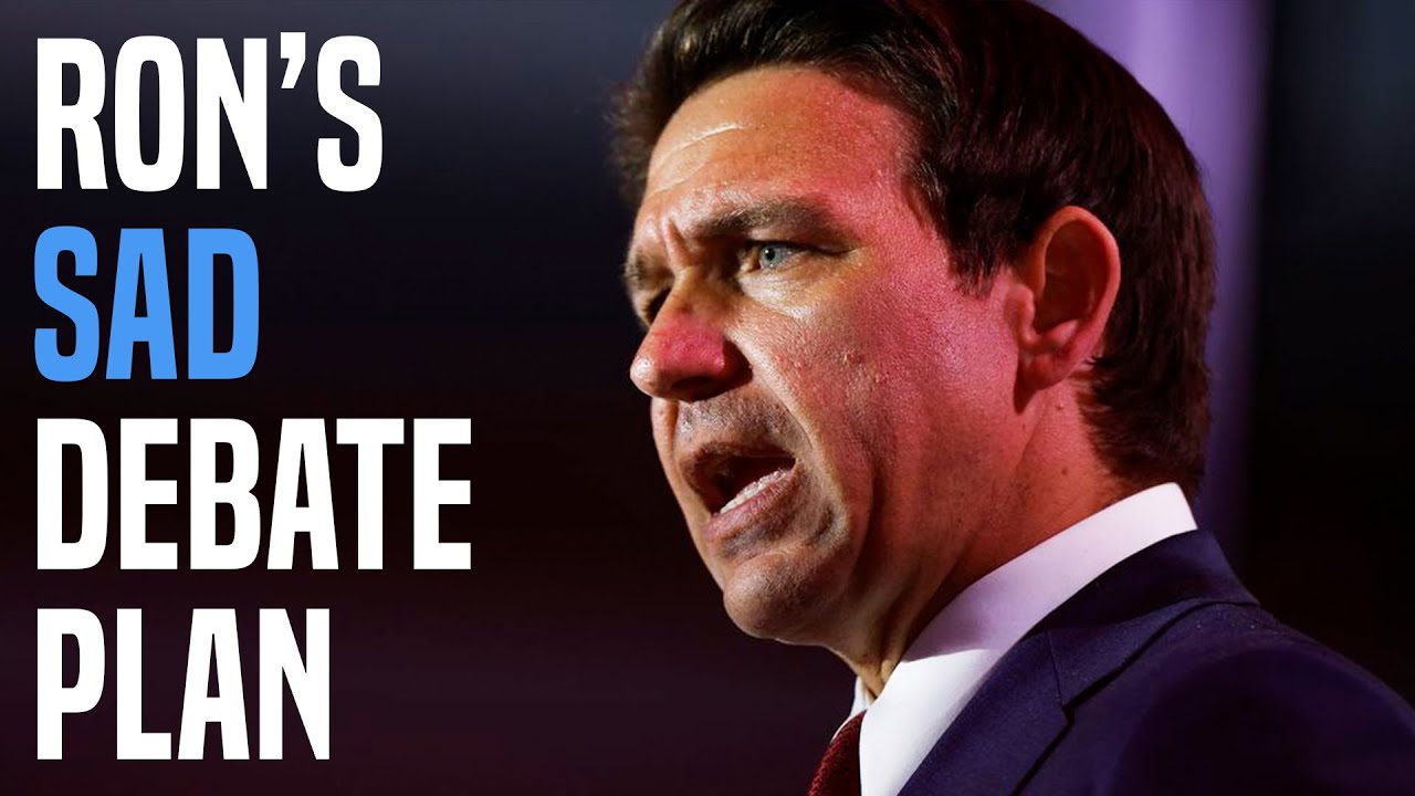 Ron DeSantis' PATHETIC debate strategy leaked