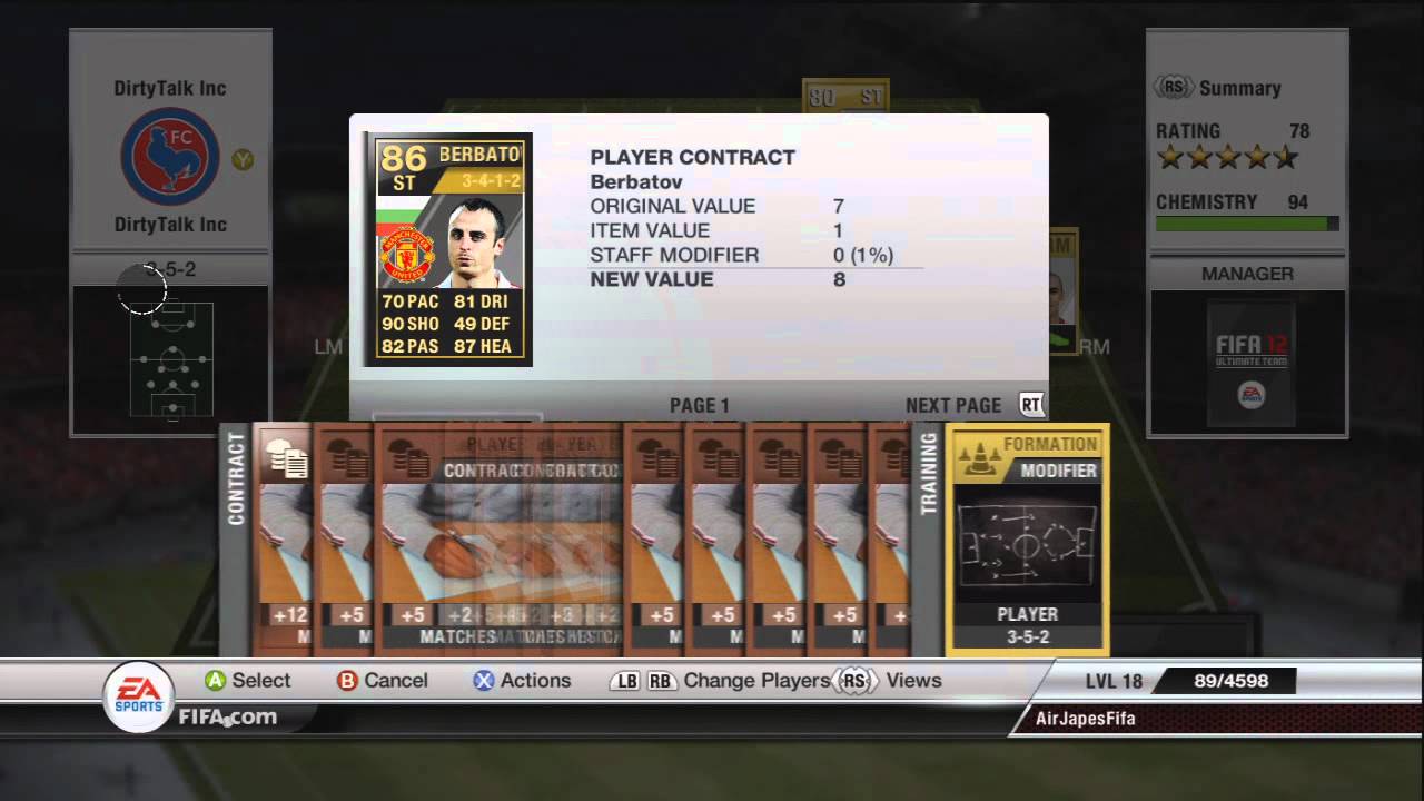 FUT 12 - Path to Power v59 - TRIO