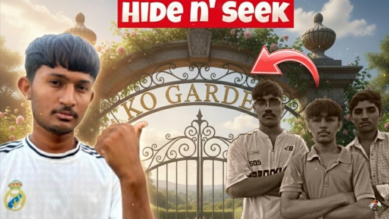 Kya Main Sabko Dhund Paya? 🤔 Hide n' Seek in a Big Garden!