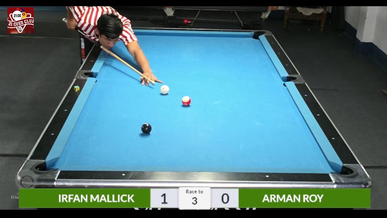 🎱 Pool Match LIVE | 21 CC ranking event (FEBRUARY) | SEMI FINAL 1 | IRFAN Vs ARMAN