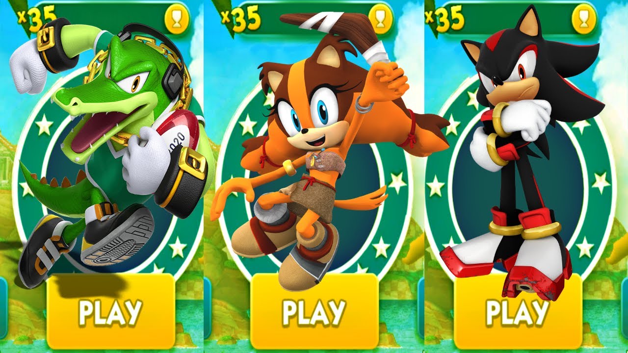Sonic Boom - Sticks vs Vector vs Shadow GamePlay (Android, iOS)