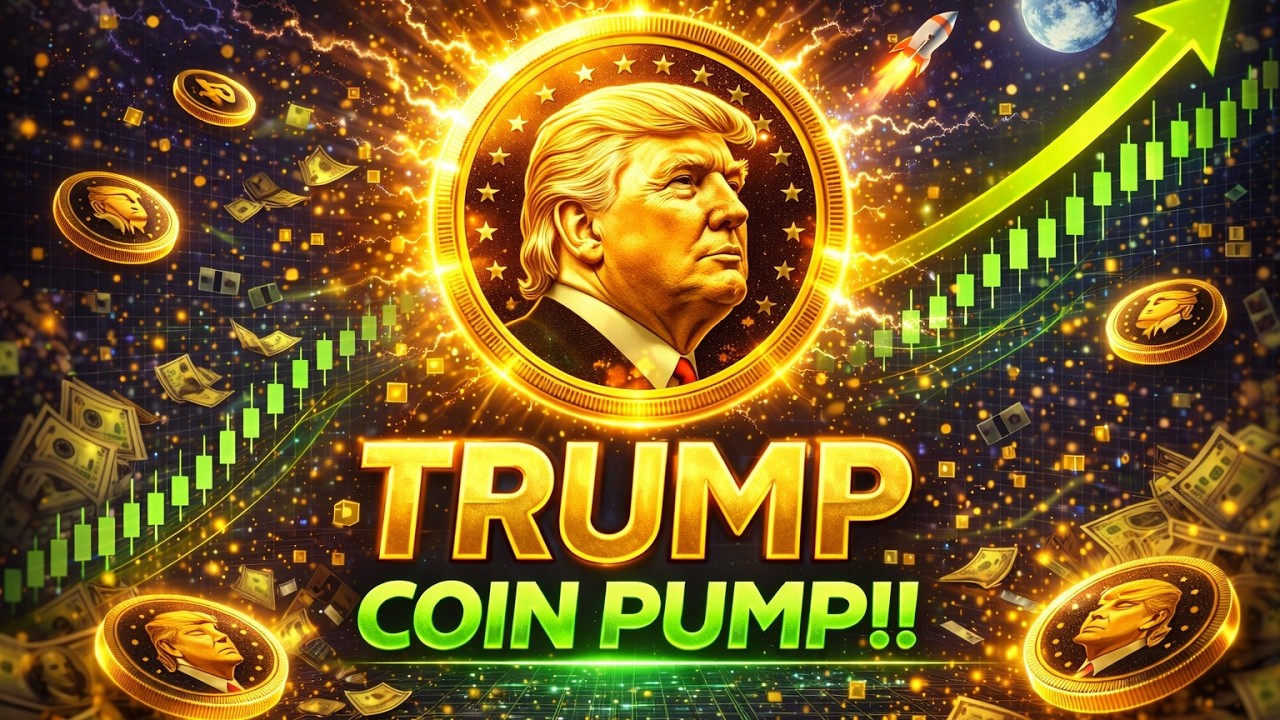 Монета Трампа взлетает на Луну 😍 Новости о токене Трампа сегодня | Прогноз цены монеты Трампа 🎯 #...