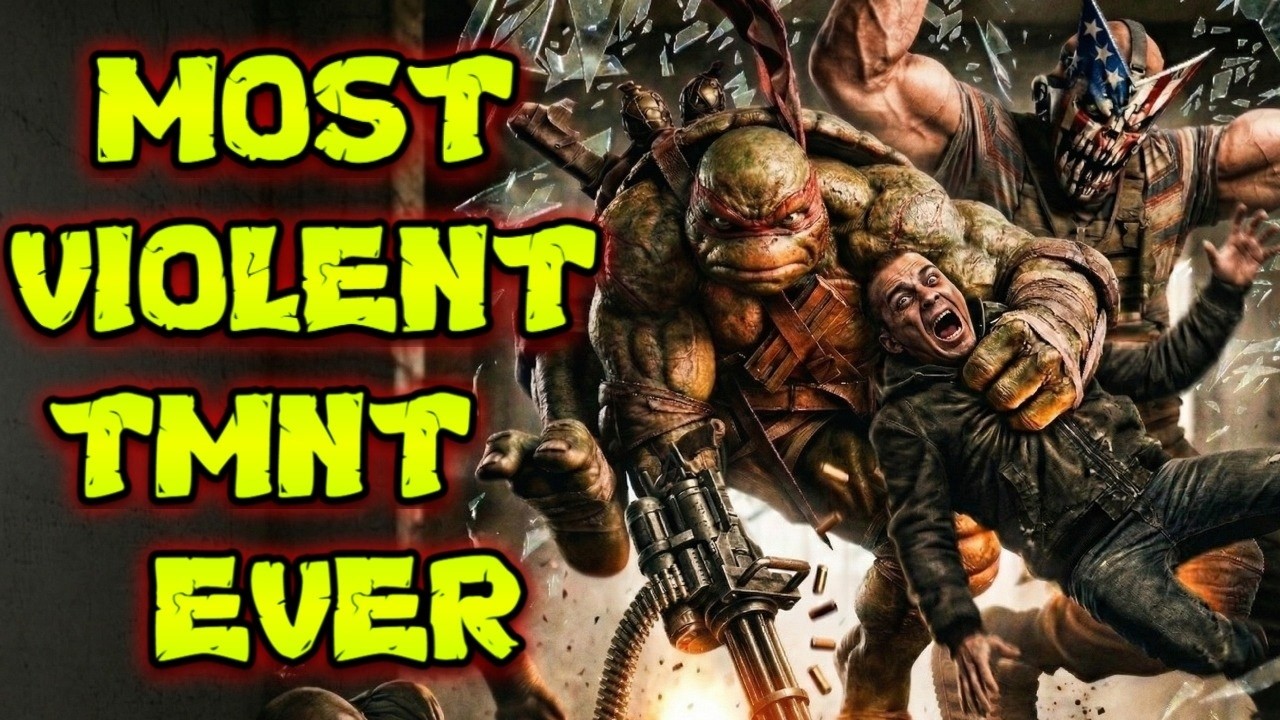 R-Rated And Ultra-Violent TMNT With Guns Comic Book That No One Talks About