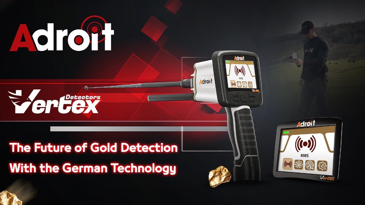 Adroit Gold Detector | Long-Range Gold Detection Powered by German Technology