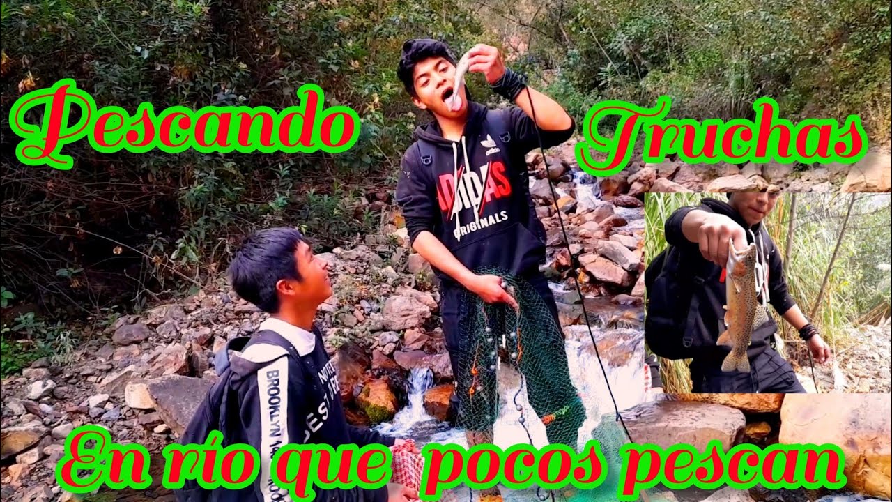 Pesca de Truchas  con Atarraya #Pampas #Pallasca #Ancash / Todo Terreno @JhordanMarinosCarranza