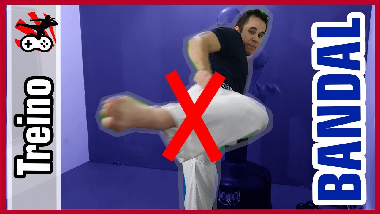 Chutes Taekwondo Bandal exercício Artes Marciais