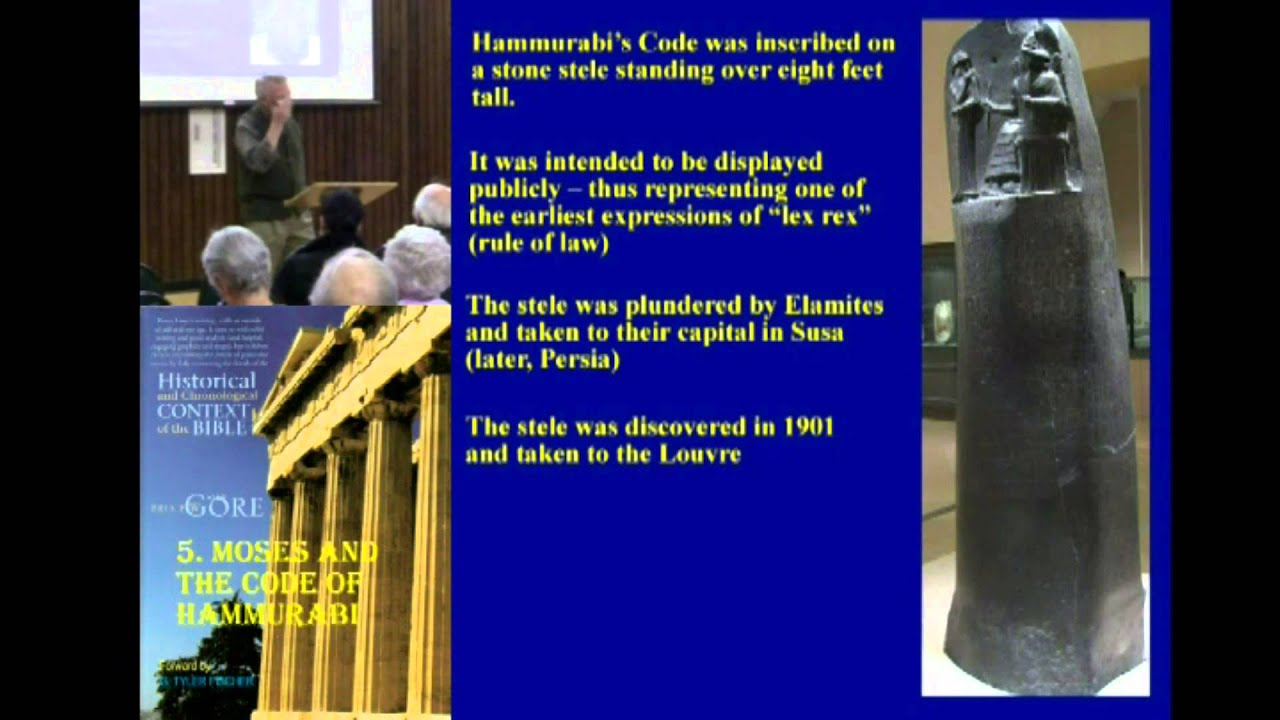 5. Moses and the Code of Hammurabi