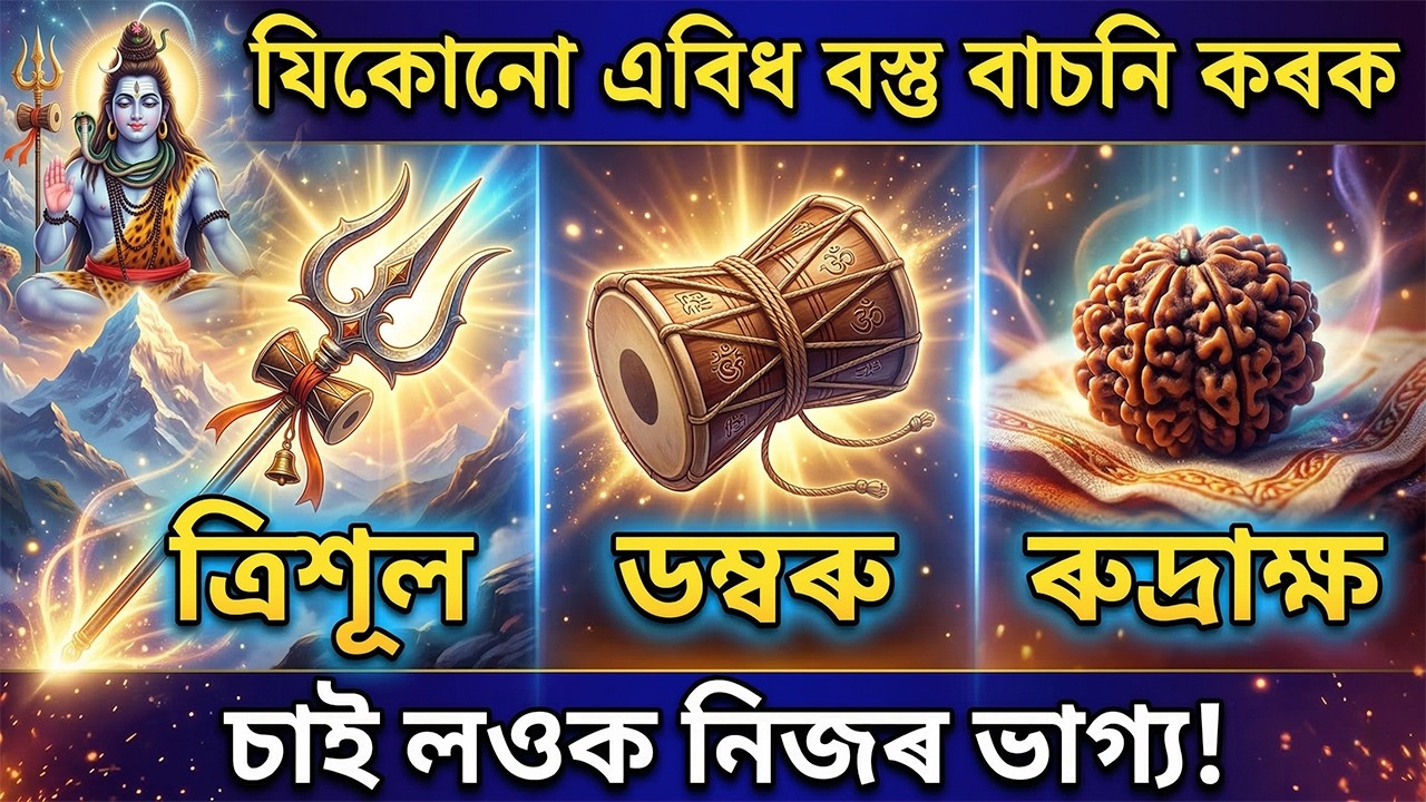 মহাদেৱৰ যিকোনো এবিধ বস্তু বাচনি কৰি চাই লওক আপোনাৰ ভাগ্যত কি আছে? Mahadev Message In Assamese