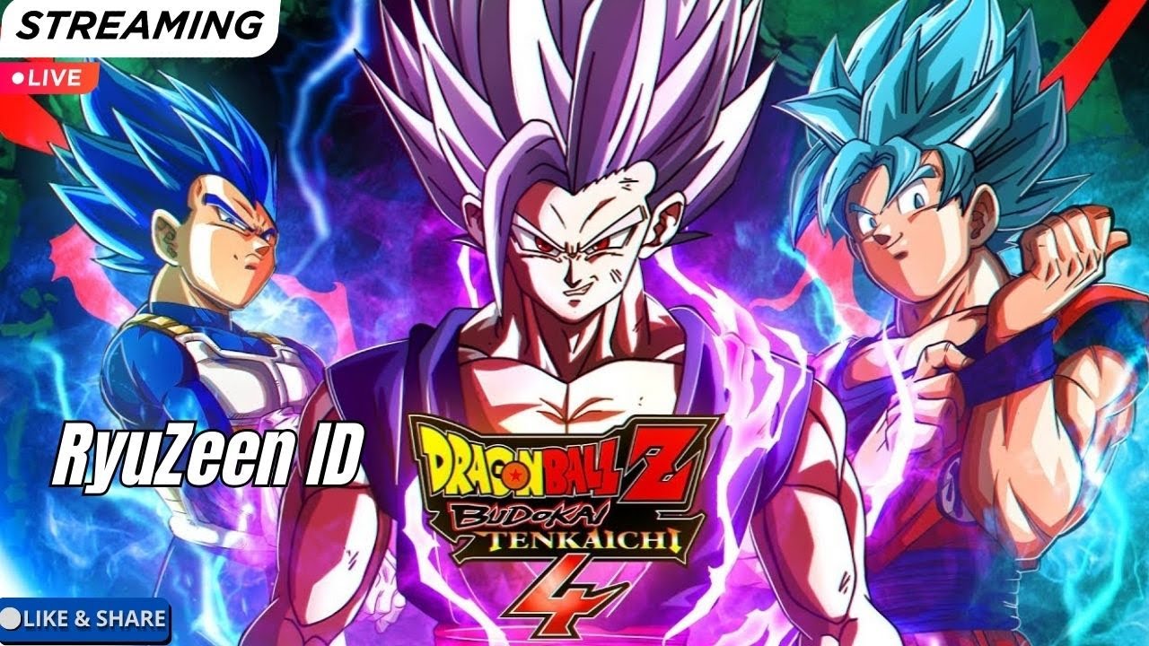 🔴COM VS COM! Live DBZ Budokai Tenkaichi 4