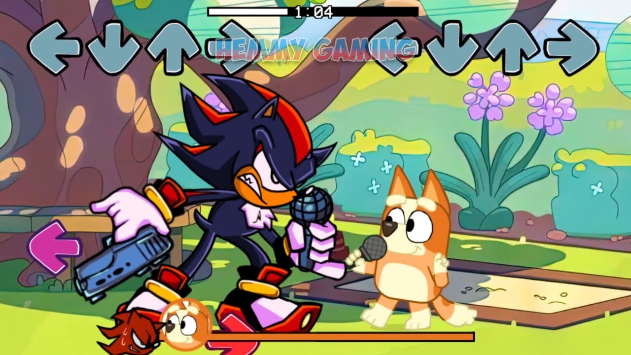 FNF Sonic Alive vs Bluey, Bingo & Mackenzie Sings Bluey Can Can | Smile Song Sonic.Exe 3.0 FNF Mods