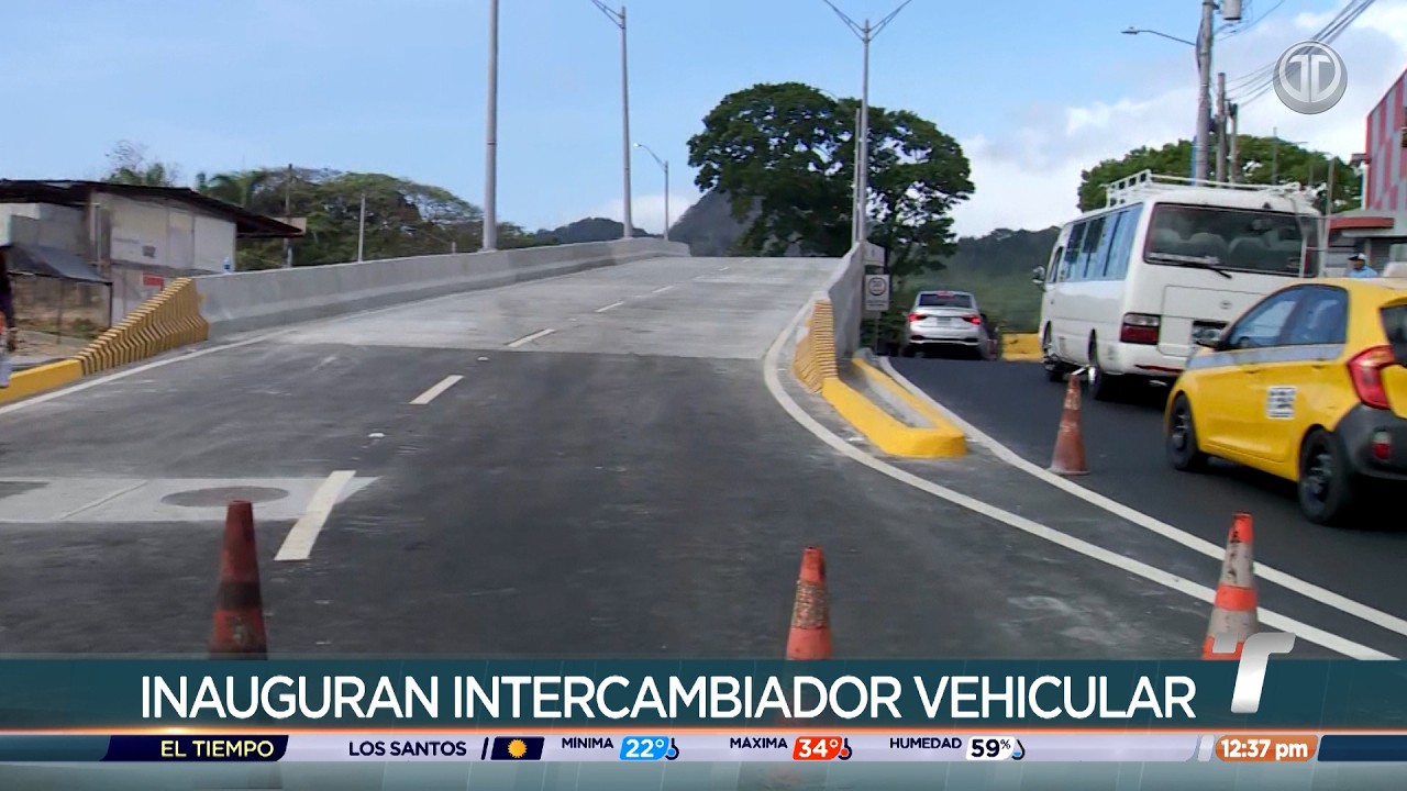 Inauguran el intercambiador de La Cabima