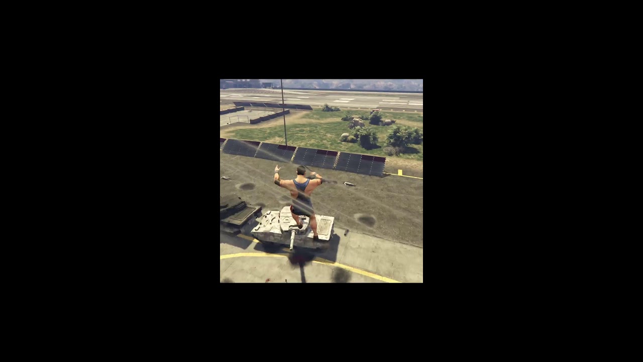 GTA V BLASTING WITH COP 