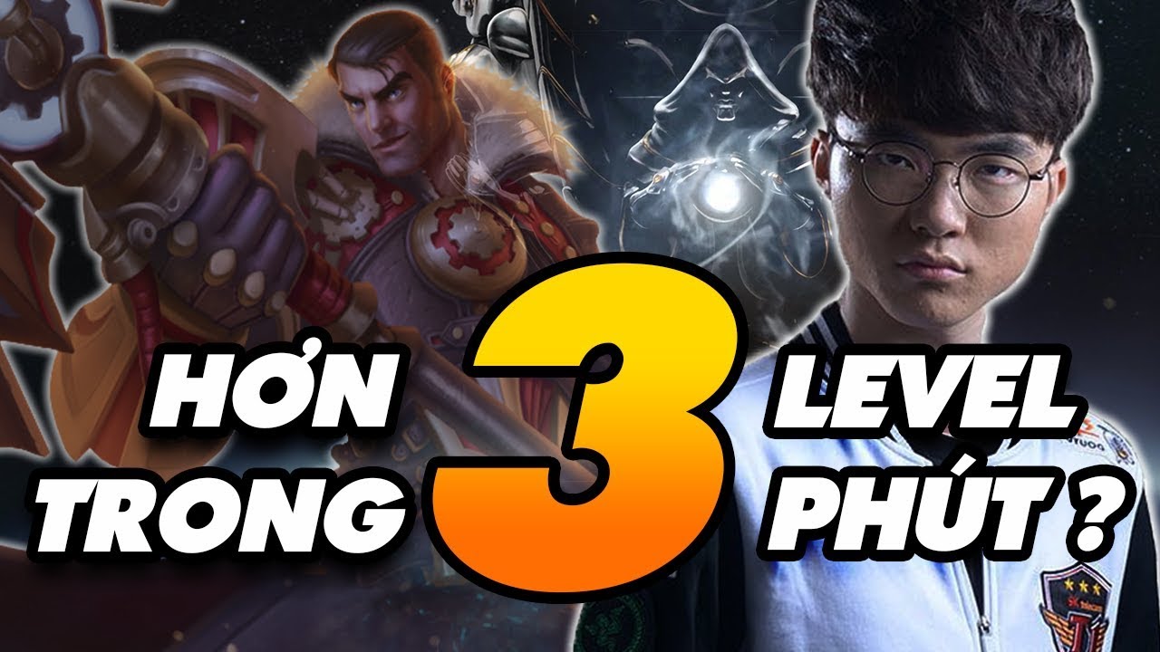 [CẨM NANG BỎ TÚI] HỌC CÁCH DẪN TRƯỚC 3 LEVEL TRONG 3 PHÚT TRƯỚC ĐỐI PHƯƠNG NHƯ FAKER!