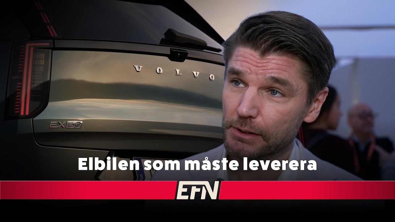 Upp till bevis för Volvo Cars – här är nya bilen EX60