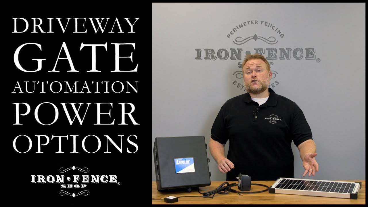 Power Options for Your Automated Driveway Gate