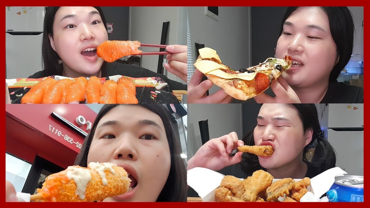 1주일동안 다이어트하며 내가 먹은 것들 3탄 🍔🍟🍜🍖🍰