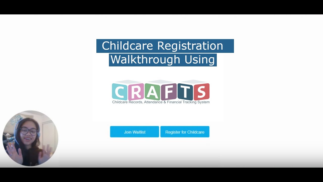 Introduction to Doing Online Childcare Registration with CRAFTS