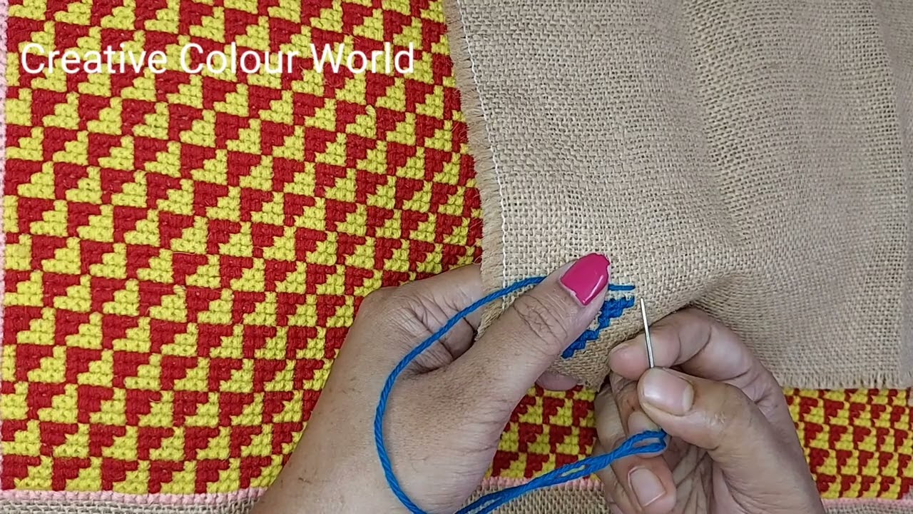 New Cross Stitch Ason Design Tutorial ll Creative Colour World ll