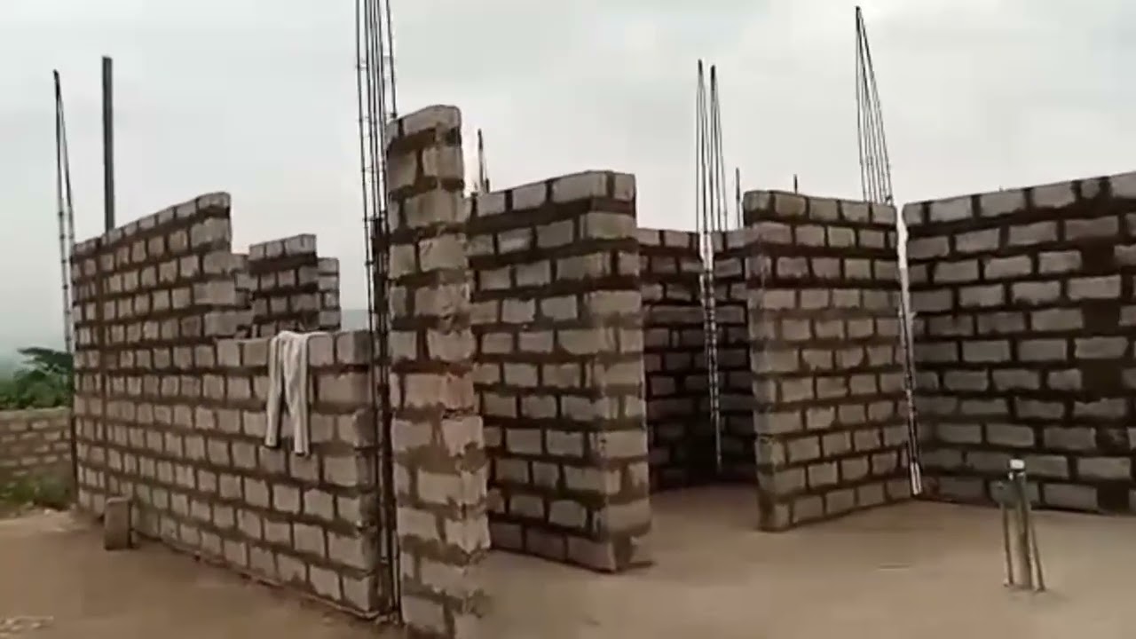 Building in Ghana Superstructure to Lintel & Pillar Casting | Ep-15 | Project Alpha #brightandclara