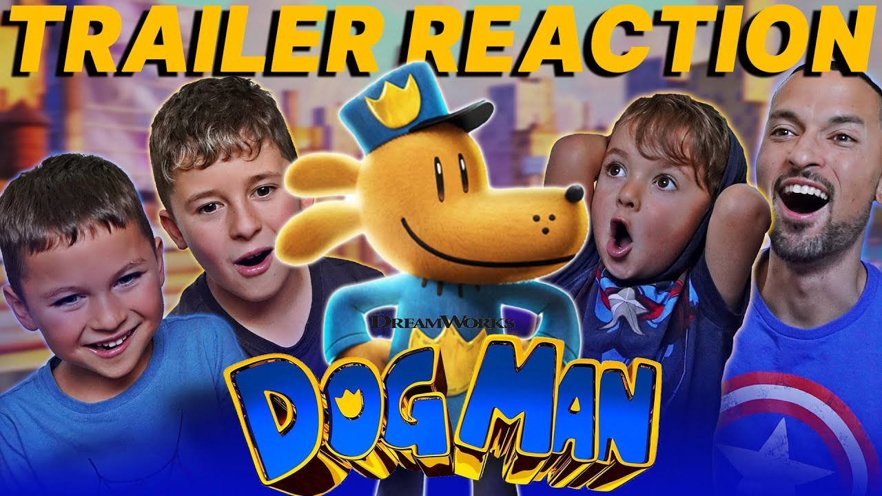 DOG MAN (2025) OFFICIAL TRAILER REACTION! | Pete Davidson Lil Rey Howery Rickey Gervais The Venturas