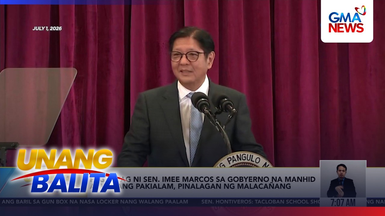 Imee vs. Malaca&ntilde;ang | Unang Balita