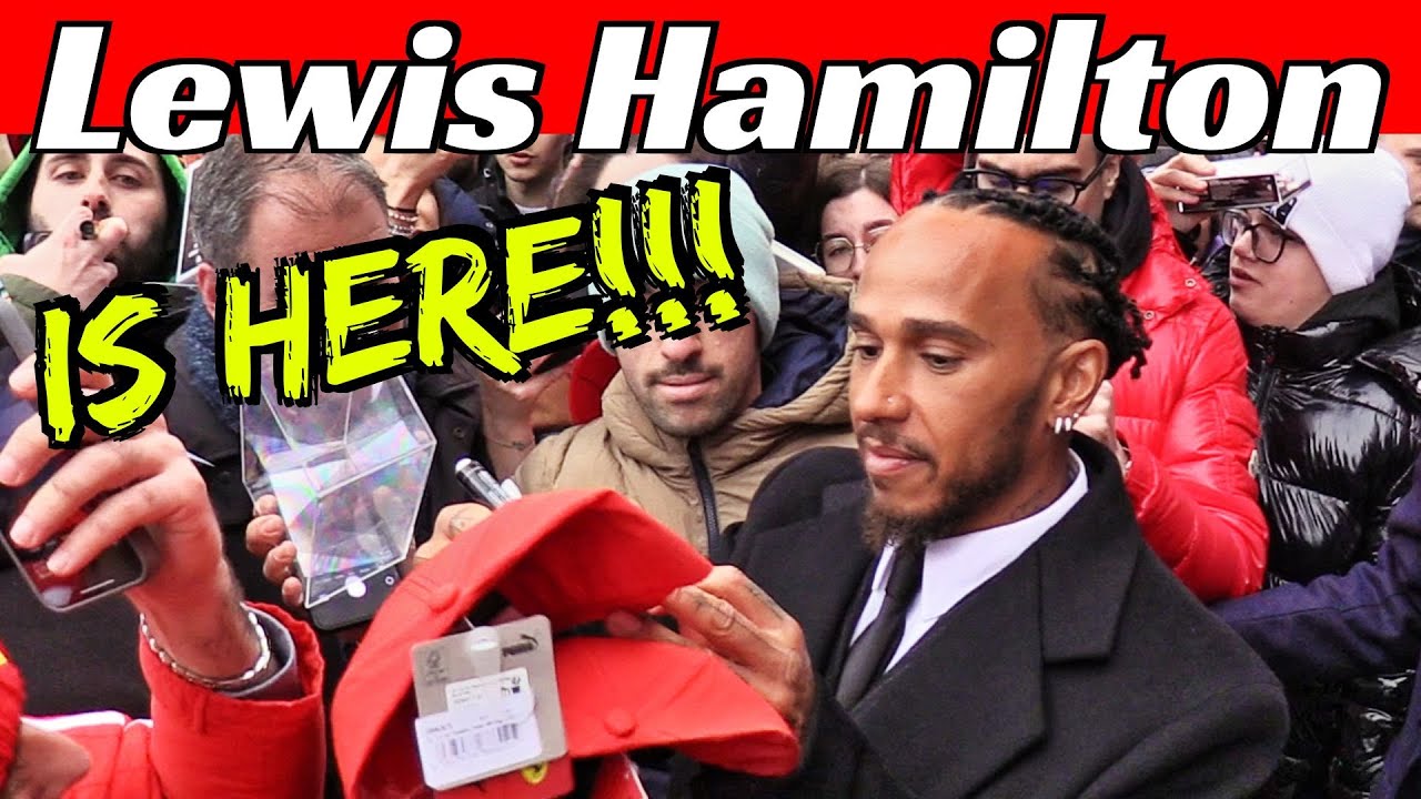 ⚠️EXCLUSIVE!!!⚠️ - Lewis Hamilton is Here! - Maranello, January 20, 2025 - First public appearance!