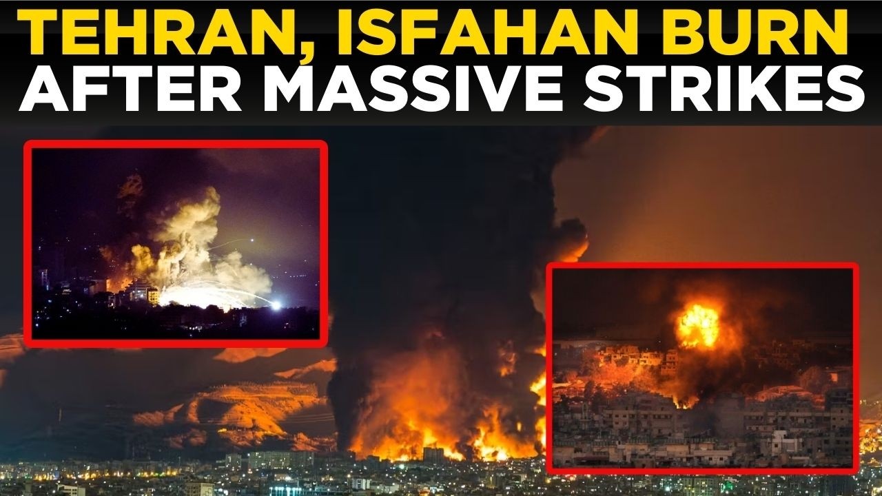 US IRAN WAR Live: Iran Faces Heavy Damage From Airstrikes | Tehran & Isfahan Scenes