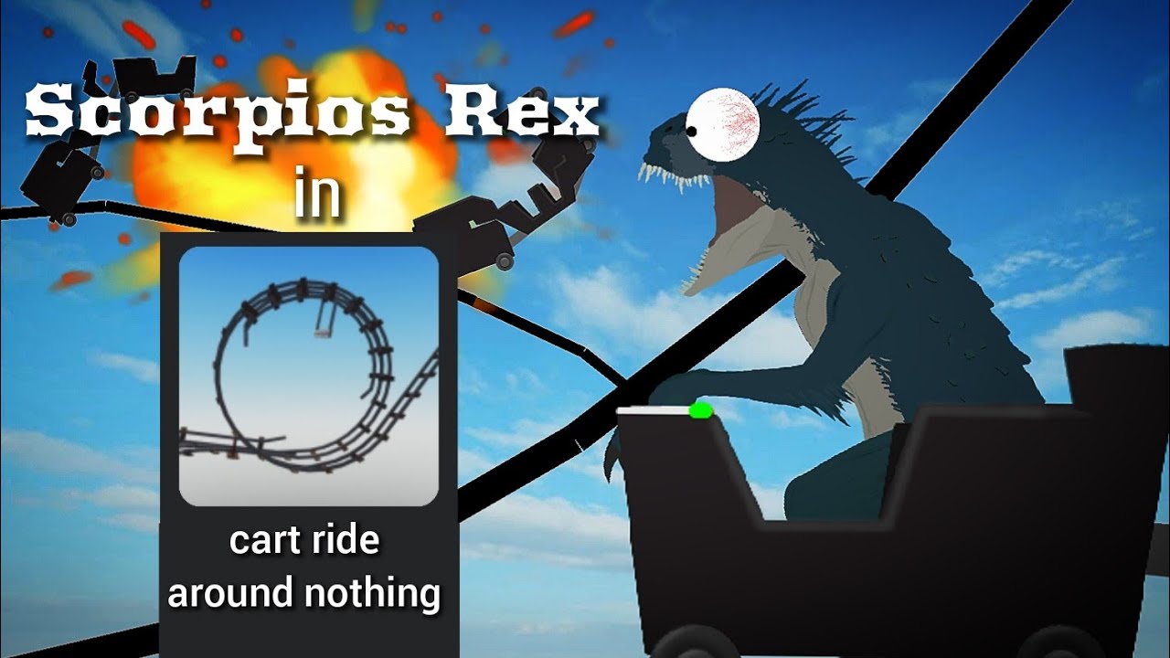 Scorpios Rex in cart ride around nothing - Animación dc2