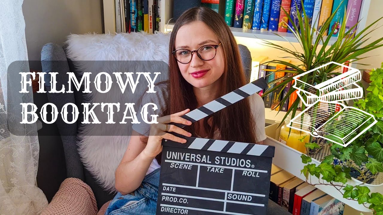 🎬 FILMOWY BOOKTAG 🎬 - autorski tag, w kt&oacute;rym polecam dużo książek na podstawie film&oacute;w