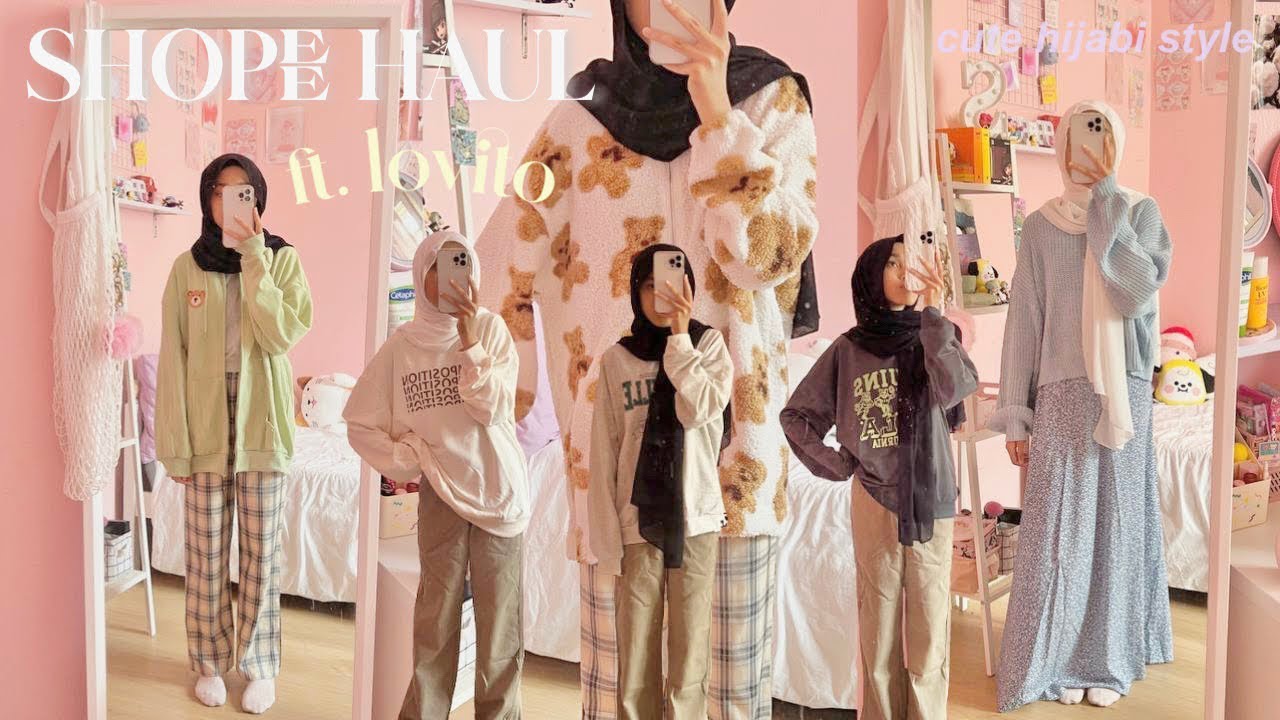SHOPEE HAUL ft. lovito ( cute & comfy ) simple outfit ideas
