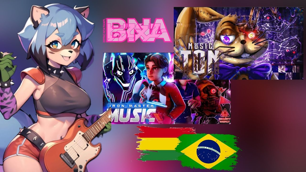 BNA React Rap do Ruínas do Pizzaplex | Five Nights at Freddy's: Security Breach (Ruin) | 🇧🇷/🇧🇴