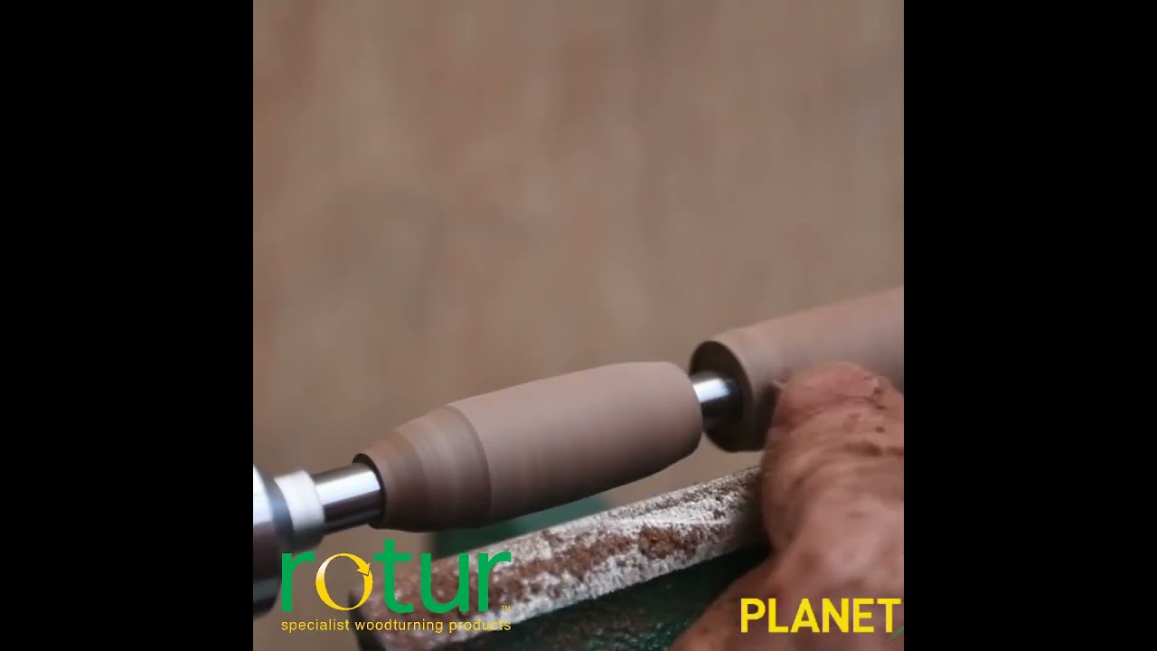 How to turn a pen using the Rotur Deluxe Pen Mandrel 🖊