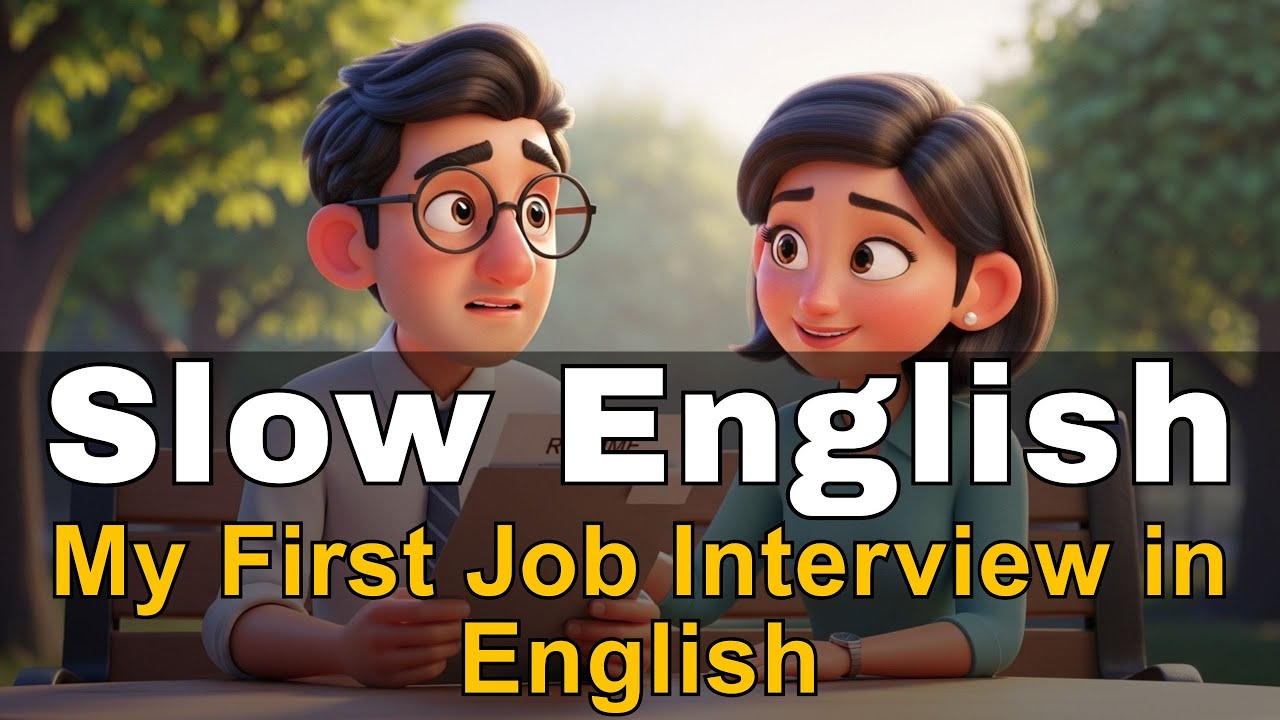 My First Job Interview in English | Learn English Through Story | English Listening Practice