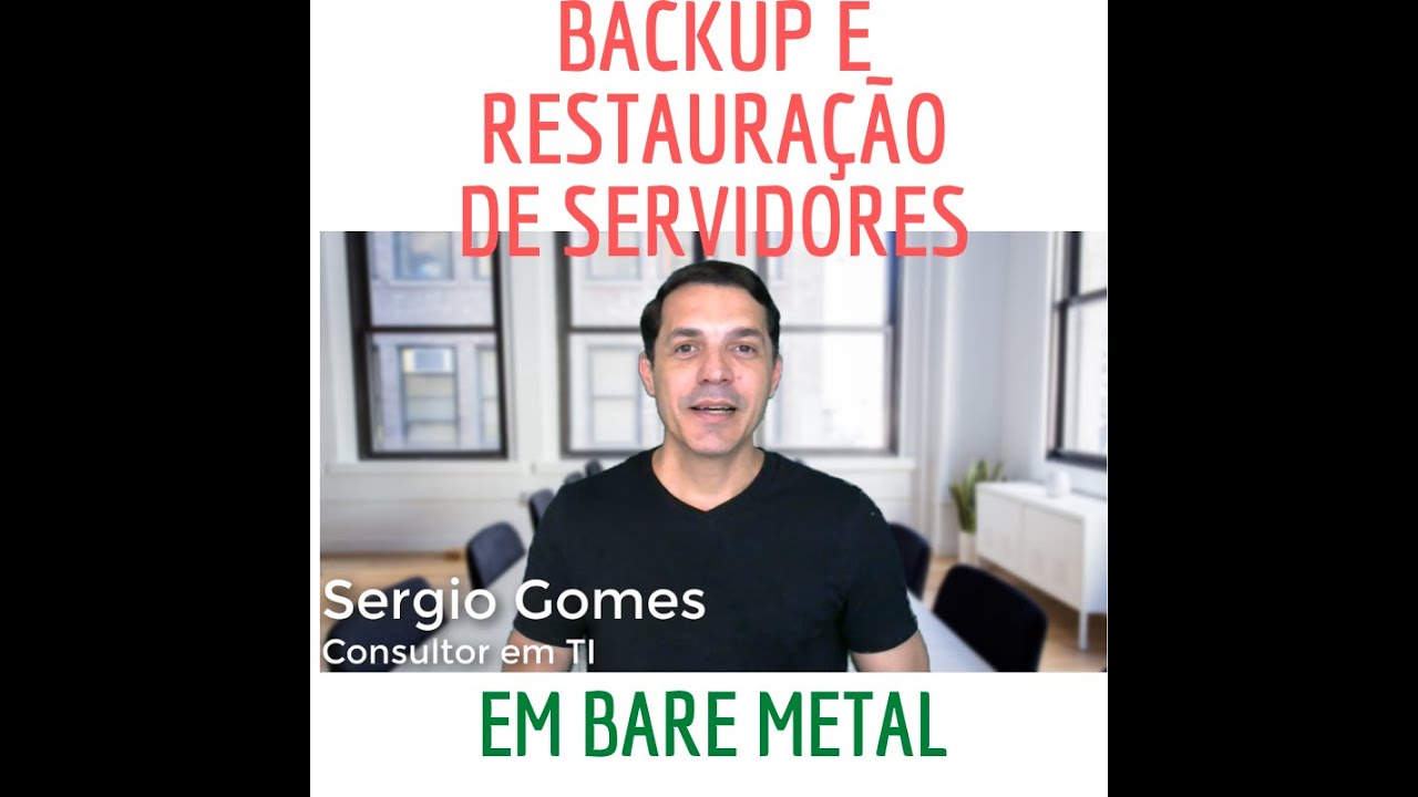 Backup e Restauração Bare Metal